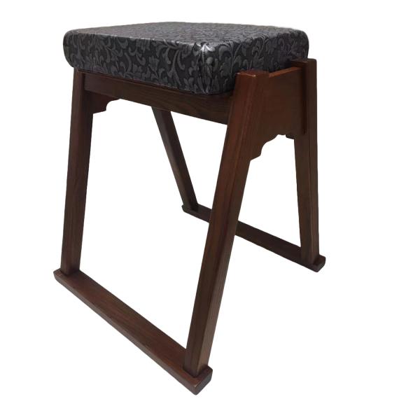 本堂用椅子 お詣り椅子 1脚 お参り椅子 座高47cm 収納時積み重ね可能 法事椅子 仏壇用 イス