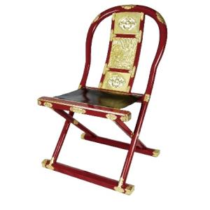 寺院用椅子 椅子 藤 木製 朱塗折りたたみ式 僧侶用椅子 お詣り椅子