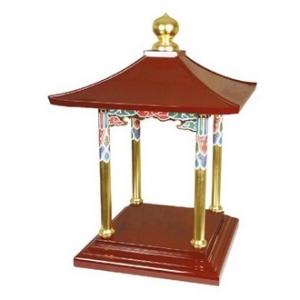 吊り灯籠 吊灯籠 銅製本金メッキ猫足吊灯籠 : 仏像・仏具専商の彫一