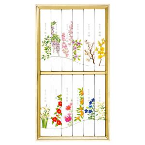 お線香 カメヤマ 名香 月の花 12種入 桐箱入 御線香 御供 仏壇 北海道と沖縄県は送料無料対象外...