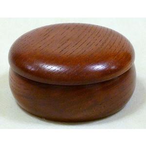 茶道具 香合 溜面取 武蔵野蒔絵 錫縁 谷川真斎作 茶道 : 茶道具