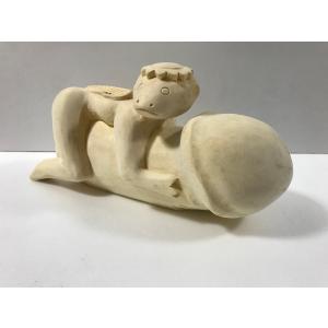 雄河童木彫 カッパ オス : 仏像・仏具専商の彫一 Yahoo!店 - 通販