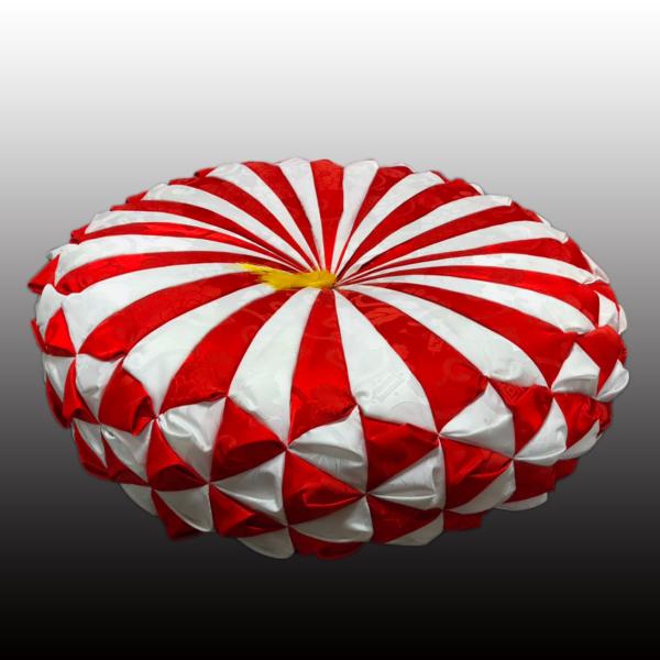 座布団 紅白座布団 直径72cm 長寿祝 還暦祝 クッション おしゃれ ざぶとん 長寿 お祝い