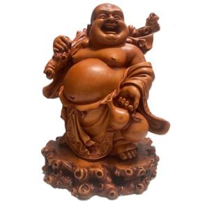 布袋様 置物 金運 運気上昇 お守り 布袋尊 置物 如意平安随身布袋尊 大 七福神