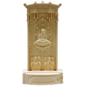 雄牛像 白木仕上げ 高さ約30cm くす一木彫 彫刻 : 仏像・仏具専商の彫