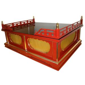 須弥壇 仏壇 小型須弥壇 9寸 木製 欅色 ウレタン塗装 けやき色 須弥壇 仏壇 小型須弥壇 9寸 木製 欅色 ウレタン塗装 けやき色