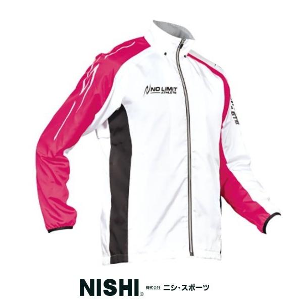 ニシ 3Dマルチブレーカー ジャケット nas80-002j ピンク (裏地起毛トリコット) ウィン...