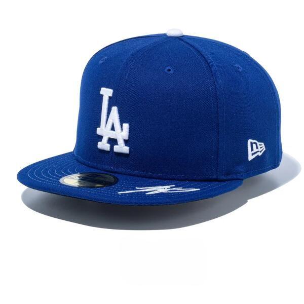 ニューエラ 59FIFTY 大谷翔平 シグネチャーコレクションキャップ サイン刺繍 ドジャース 【ダ...