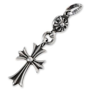 【CHROME HEARTS　クロムハーツ　Charm　チャーム　ペンダント】#1クロスボールw/タイニーCHクロスチャーム【送料無料】｜chrono925