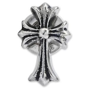 【CHROME HEARTS　クロムハーツ　Earring　イヤリング　ピアス】CHクロススタッド/#2FATイヤリング【送料無料】｜chrono925