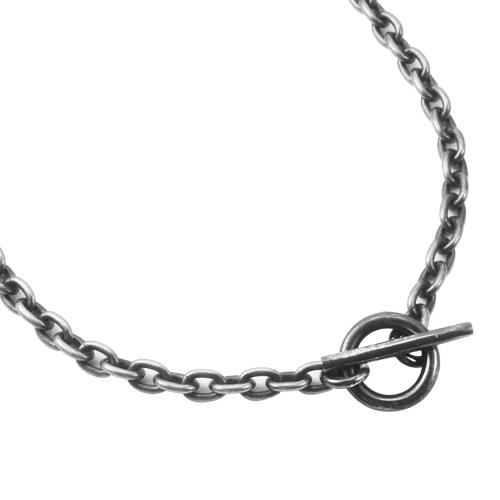 【ガボラトリー東京　Necklace　ネックレス】ミディアムオーバルチェーン20インチw/Tバー【送...