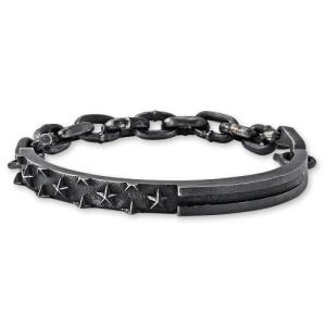 【KING BABY　キングベイビー　Bracelet　ブレスレット】フラッグIDブレスレットw/チェーン＆フック【送料無料】｜chrono925