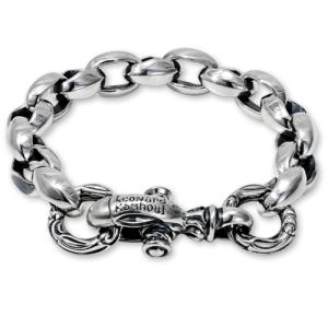 【LONE ONES　ロンワンズ　レナードカムホート　Bracelet　ブレスレット】シルクリンクブレスレット/ミディアム/クレーンサークル【送料無料】｜chrono925