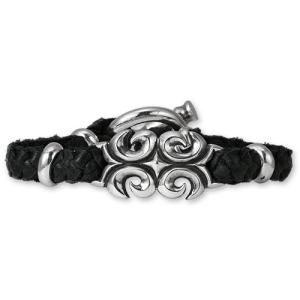 CELINE セリーヌ ブレスレット Triomphe Leather Bracelet