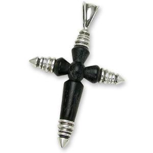 STANLEY GUESS(スタンリーゲス)：Small Round Filigree Inlaid Pendant
