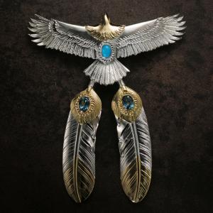 【鷲見太郎 Pendant ペンダント】Lフェ...の詳細画像3