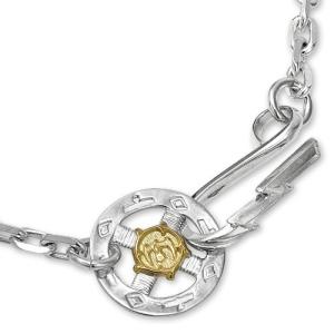 鷲見太郎 Pendant ペンダント】クロスペンダントw/K18イエローゴールド