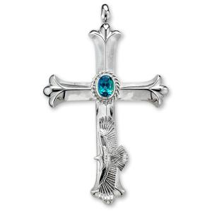 鷲見太郎 Pendant ペンダント】クロスK18YGトップペンダント w