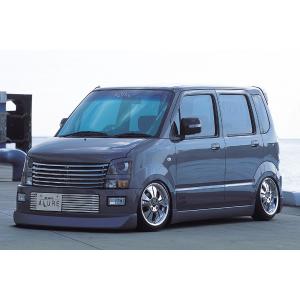 ワゴンRMH21/22S エアロ4点セット 塗装済 クイーンズ