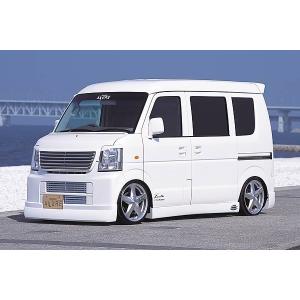 スズキ　ＤＡ６４Ｖ用エブリー　３点リップスポイラーキット　ＣＬＯＶＥＲ製 エブリィ（エブリー） DA64V エアロ3点セット アリュール : クロノ