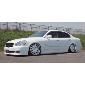 日産　F50 シーマ　純正オプション　フロントリップスポイラー　エアロ F50 シーマ フロントスポイラー フロントリップ エアロ 富士企画