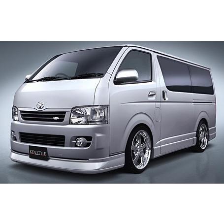 ハイエース KDH200V/TRH200V サイドスカート&amp;ドアパネル 塗装済 URBAN ケンスタ...
