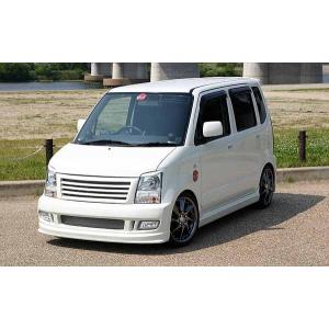 ワゴンR MH21S エアロ3点セット 塗装済 フィール : クロノ 