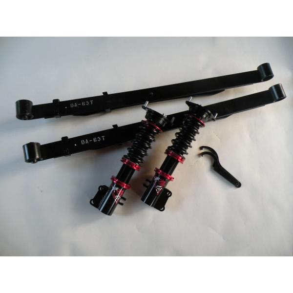 ハイゼットトラック S500P 車低　SHATEI　前後セット　Novel 翔プロデュース