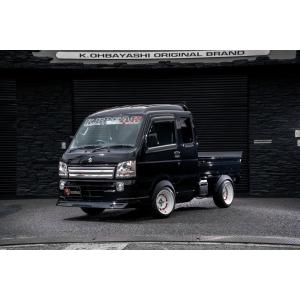 ケイブレイク　３点セット　SUZUKI　キャリー　63　軽トラ　最終値下げ最後 K-BREAK/ケイブレイク（PLATINUM/プラチナム)【エアロ3点セット