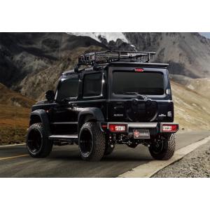 ジムニーシエラJB74 K3zeroリアショートバンパー 黒 ジムニー シエラ JB74 リアショートバンパー JIMRIDE K-BREAK/ケイ