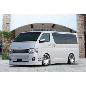 ハイエース 200系 4型 ワイド ユーロカーボンボンネット BOXYSTYLE