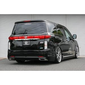 エルグランド E52 前期 マフラーフィニッシャー（片側出しマフラーカッター付属） グランド エイム...