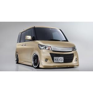 パレットSW フロントグリル(純正交換タイプ) 塗装取付込 : エアロ