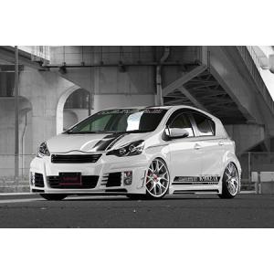 nhp10 エアロ3点セット アクア NHP10 前期 ハーフエアロ 3点セット 素地 塗装取付込