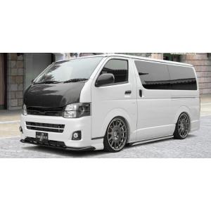 ハイエース 200系 3型(2010.7〜2013.10) フロントリップスポイラー PANDEMI...