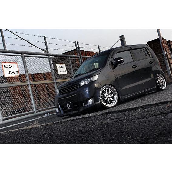 ワゴンRスティングレー MH23S エアロ３点セット 塗装済 純VIP aimgain/エイムゲイン