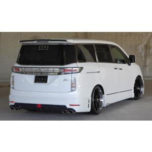 エルグランド E52 ハイウェイスター 後期 リアウイング 塗装済 ゼウス グレースライン