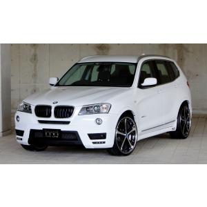BMW X3 エアロ３点セット 塗装済 ゼウス ラヴライン