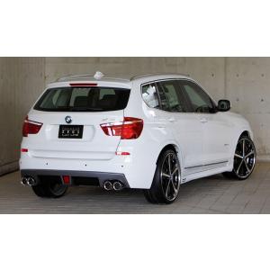 BMW X3 リアハーフスポイラー ゼウス ラヴライン