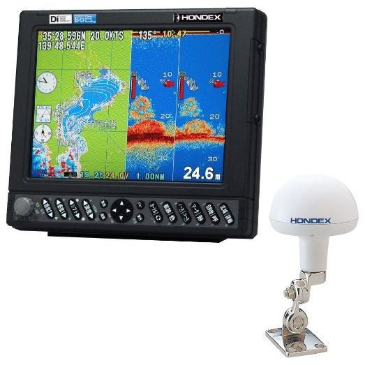 10.4型カラー液晶プロッター魚探 HE-7311DGP-DI-Bo  50(2kW)&amp;200(1k...