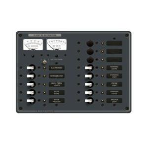 DCサーキットブレーカー付 スイッチパネル 13P 8068 【メーカー品番：23871】