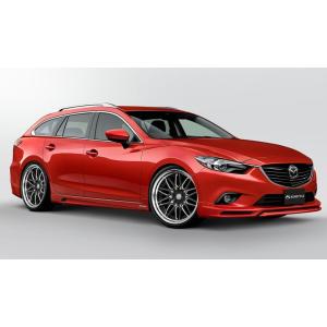 アテンザワゴンGJEFW前期用フロントスカートケンスタイル KENSTYLE アテンザワゴン GJEFW/GJ2FW/GJ5FW 前期 エアロ3点