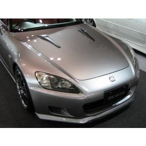S2000 AP1 前期 ボンネットダクト（汎用） 塗装済 ショーリン : クロノ