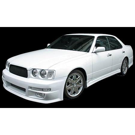 CED/GLO Y33 前期 エアロ3点セット（クリスタルウィンカー付き） 塗装済 ランドリュウLU...