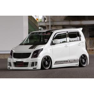 ワゴンR MH21/22 ボンネットスポイラー 塗装済 V-LUX（ヴイラグ） K