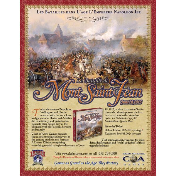 CoA: La Bataille de Mont St. Jean, The Deluxe Edit...