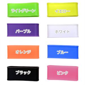 ノーブランド グリップバンド シンプル テニス用｜ホワイト
