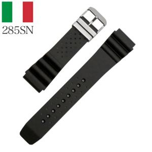 時計ベルト 腕時計バンド BC ボネット・シンチュリーニ 「286SN」ラバー素材ストラップ・ダイバーズ 24mm【交換工具・ばね棒つき】