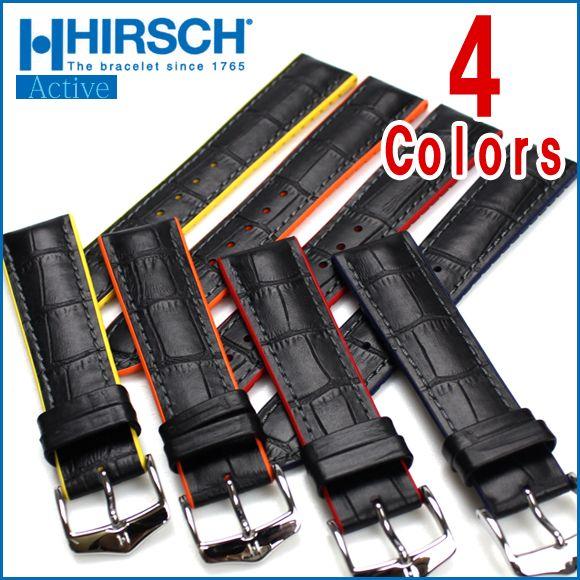 時計ベルト バンド 腕時計バンド HIRSCH ANDY / アンディ （300M WR） レザー ...