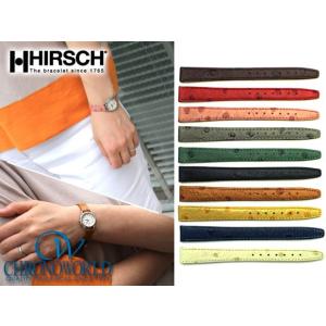 時計ベルト バンド 腕時計バンド HIRSCH Duke アリゲーター型押し